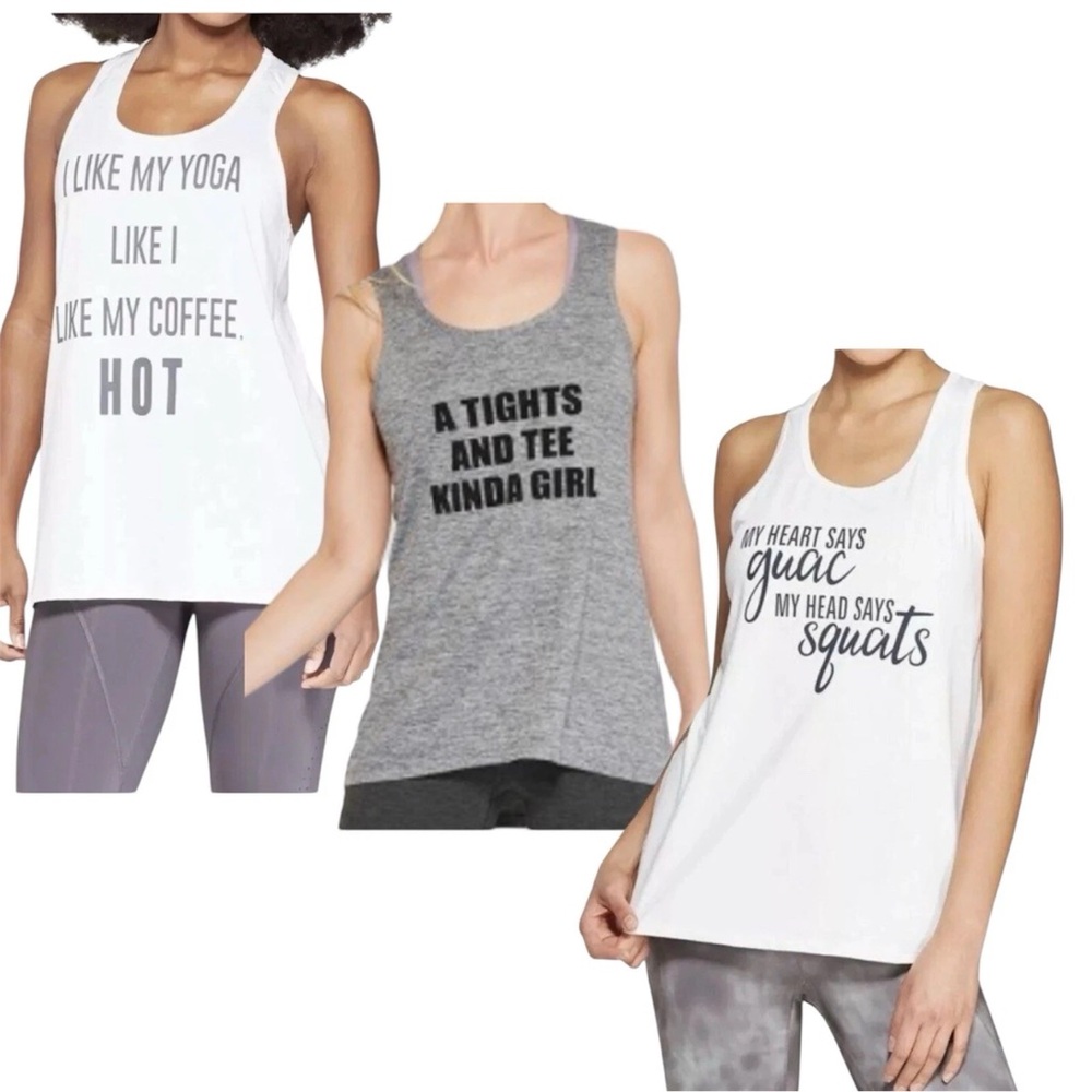 Women's Tank yoga Top Sleeveless Tee Casual Basic Workout RACER BACK Gym NWT